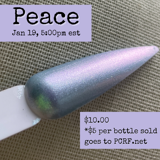 Peace - Benefitting PCRF - Syzygy.Boston