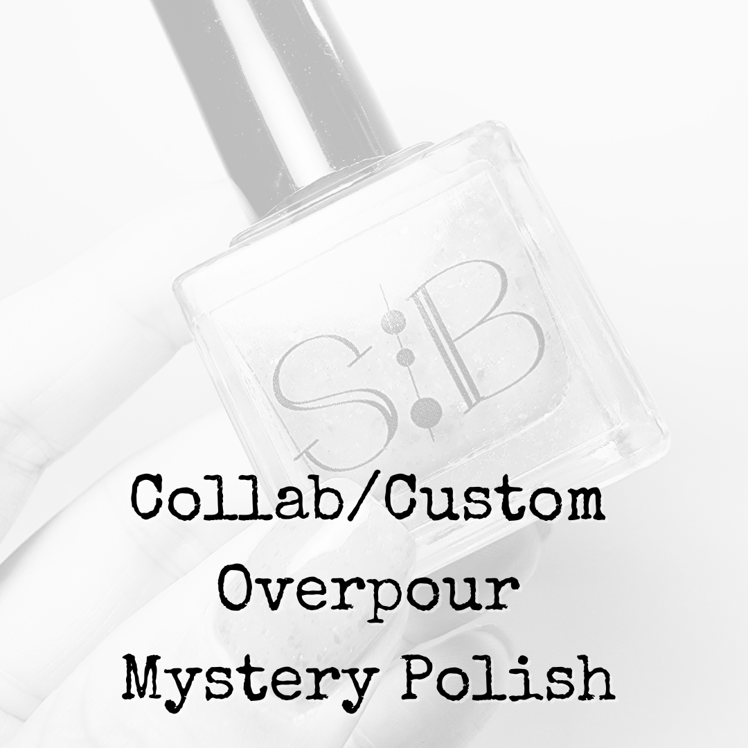 Collab/Custom Overpour Mystery Polish - Syzygy.Boston