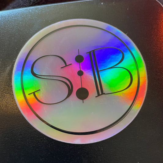 Holographic Logo Sticker - Syzygy.Boston